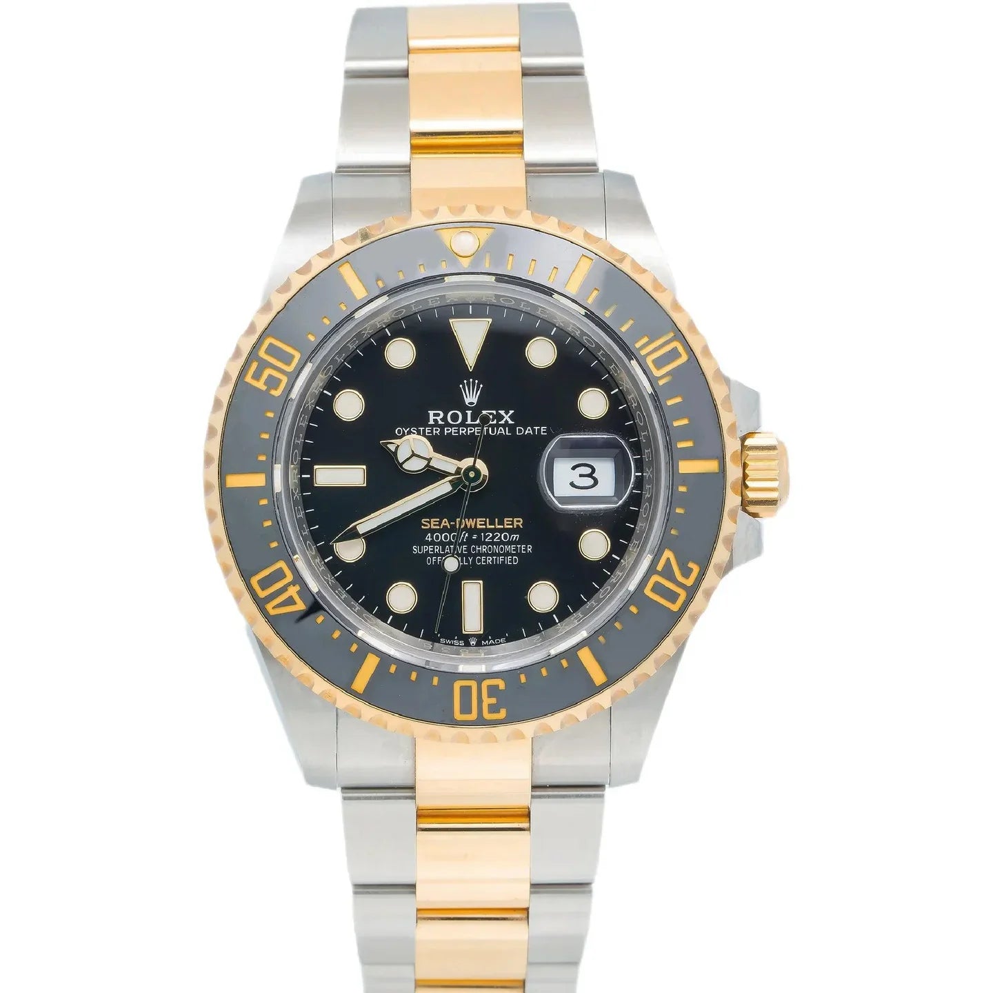 Sea-Dweller 126603 – 43mm Yellow Rolesor