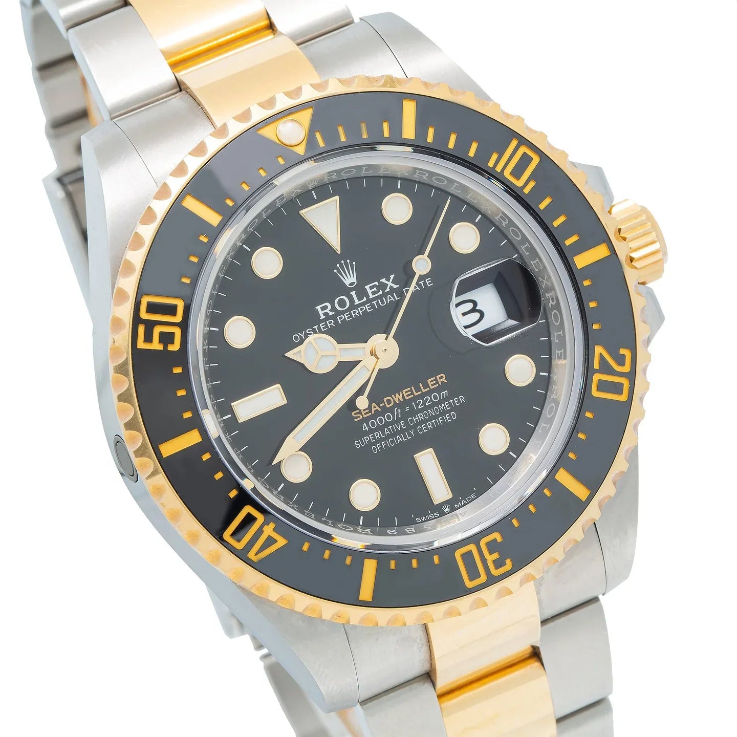 Sea-Dweller 126603 – 43mm Yellow Rolesor