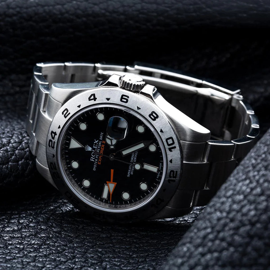 Explorer II 42MM 216570 – Black Dial Stainless Steel Oyster Bracelet