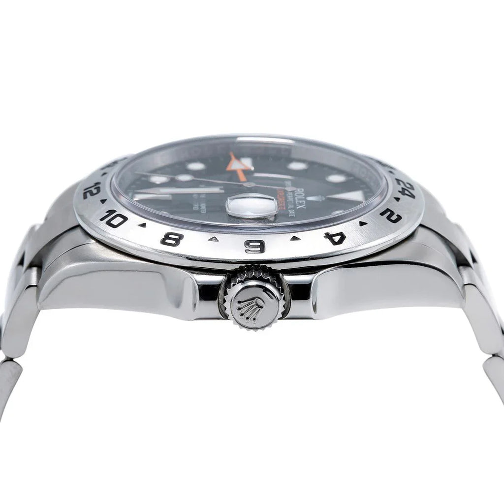 Explorer II 42MM 216570 – Black Dial Stainless Steel Oyster Bracelet