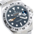Explorer II 42MM 216570 – Black Dial Stainless Steel Oyster Bracelet