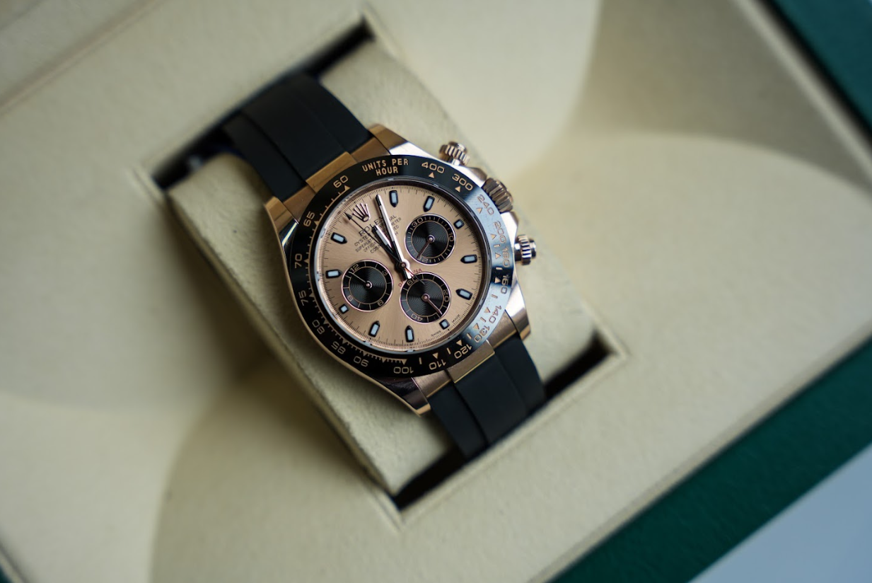 Daytona 116515LN – Everose Gold Champagne Dial Chronograph