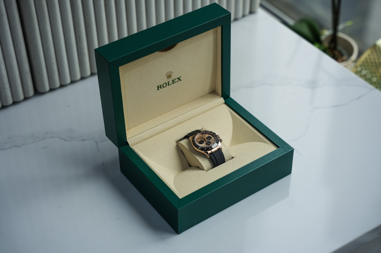 Daytona 116515LN – Everose Gold Champagne Dial Chronograph
