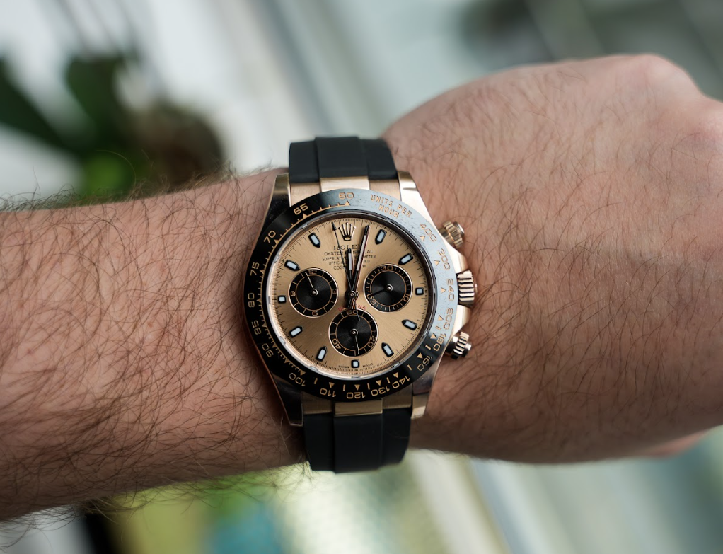 Daytona 116515LN – Everose Gold Champagne Dial Chronograph