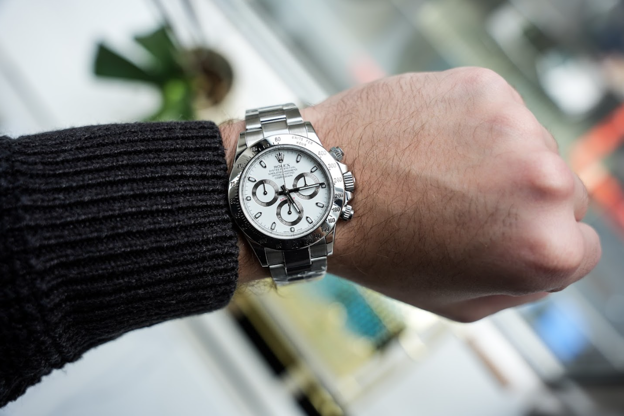 Cosmograph Daytona 116520 White Dial 40mm Oyster Bracelet