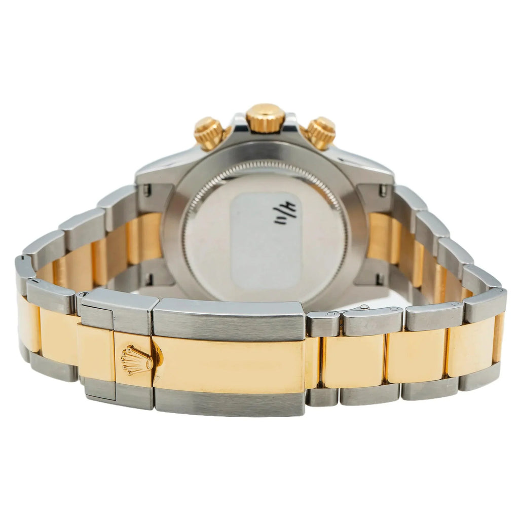 Cosmograph Daytona 40mm 116523 White Dial, Two-Tone Yellow Gold Oyster Bracelet