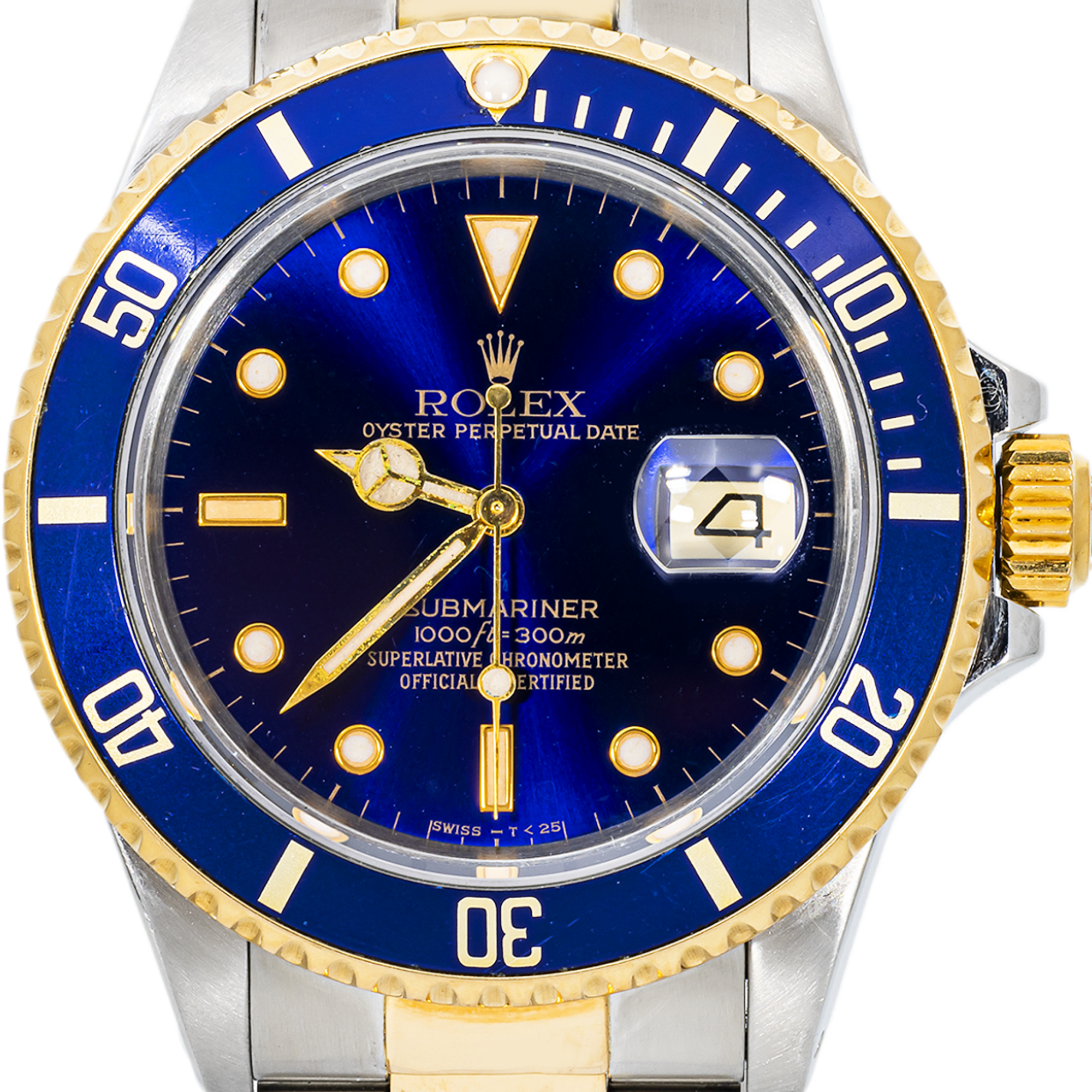 Submariner 16803 – Two-Tone Steel & 18k Gold Blue Dial / Blue Bezel