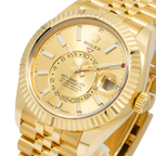 Rolex 18K Yellow Gold Sky-Dweller 336938 Jubilee Bracelet-Rolex-JD Watches NY