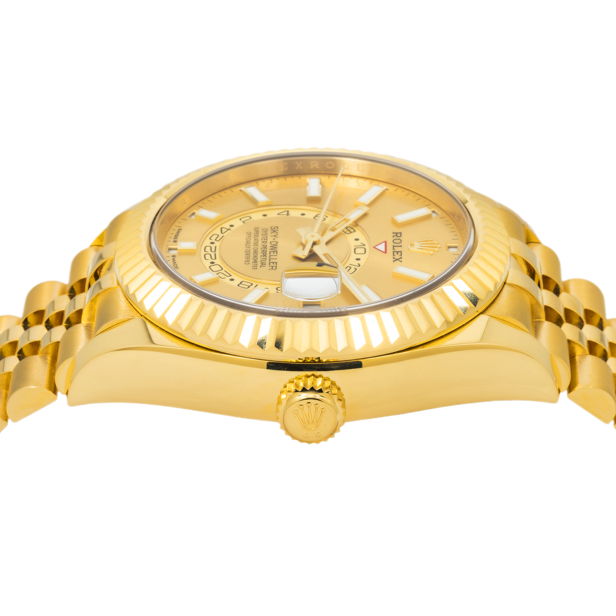 Rolex 18K Yellow Gold Sky-Dweller 336938 Jubilee Bracelet-Rolex-JD Watches NY
