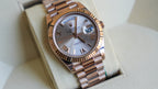 Rolex 228235 Day-Date Sundust Roman 40mm Everose Gold-Rolex-JD Watches NY