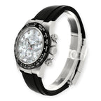 Rolex Cosmograph Daytona 116519 Oysterflex White Gold Mother Of Pearl Diamond Dial Mens Watch-Rolex-JD Watches NY