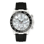 Rolex Cosmograph Daytona 116519 Oysterflex White Gold Mother Of Pearl Diamond Dial Mens Watch-Rolex-JD Watches NY