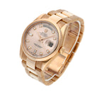 Day-Date 36 – Pink Gold with Diamond Dial Ref. 118205