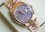 Day-Date 36 – Pink Gold with Diamond Dial Ref. 118205