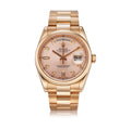 Day-Date 36 – Pink Gold with Diamond Dial Ref. 118205