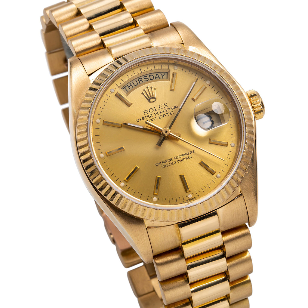 Rolex Day-Date Presidential 18038 36mm Champagne Dial-Rolex-JD Watches NY