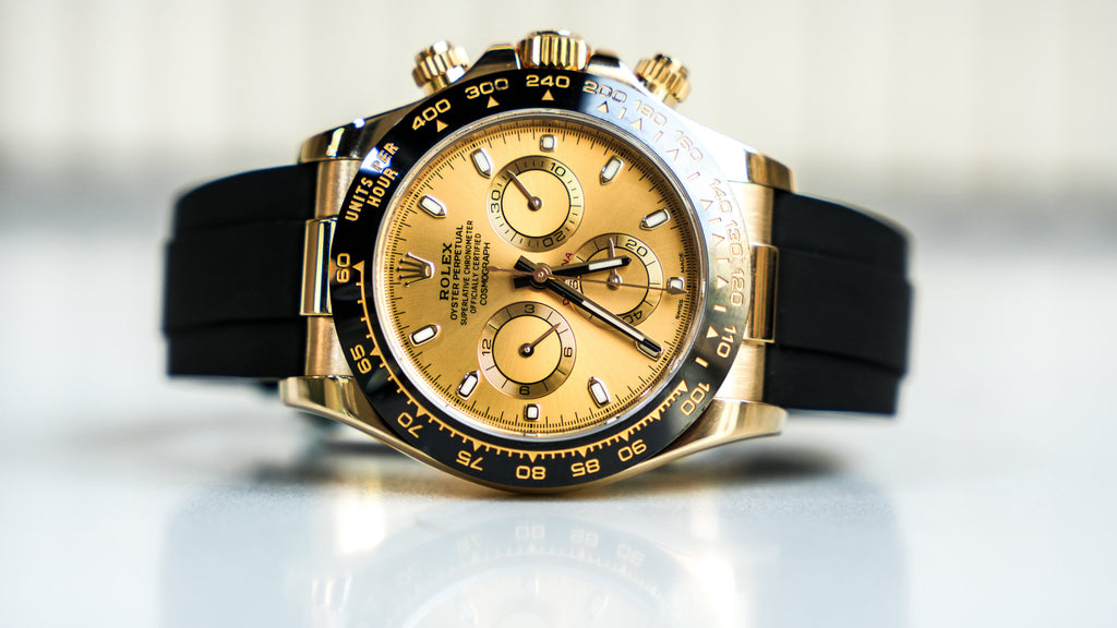Rolex Daytona 116518LN Yellow Gold Champagne Dial-Rolex-JD Watches NY