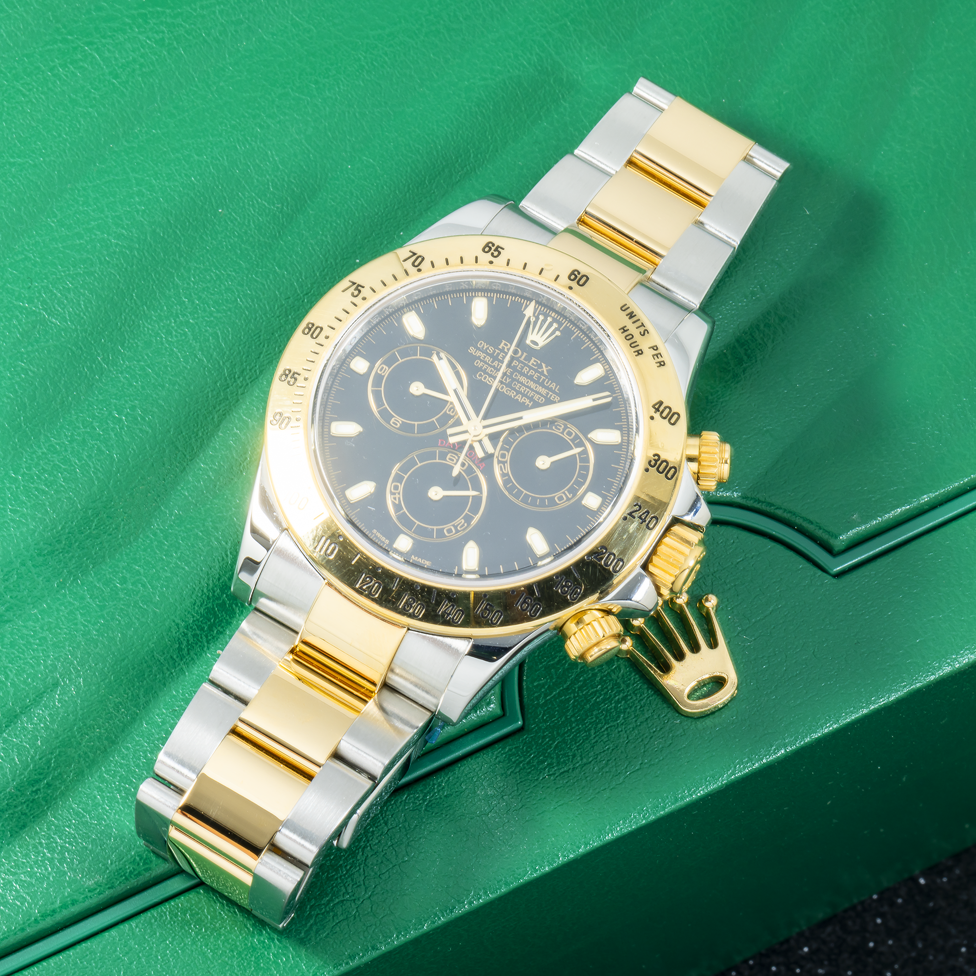 Rolex Daytona Black Dial 116523-Rolex-JD Watches NY