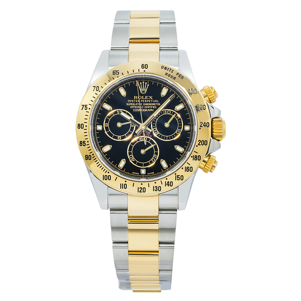 Rolex Daytona Black Dial 116523-Rolex-JD Watches NY