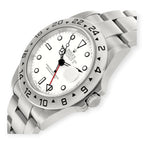 Rolex Explorer II 16570 Polar White Dial Steel Mens Watch-Rolex-JD Watches NY