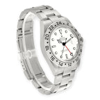 Rolex Explorer II 16570 Polar White Dial Steel Mens Watch-Rolex-JD Watches NY