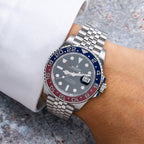 Rolex GMT Master II 126710BLRO Stainless Steel Jubilee Bracelet Blue Red Pepsi Bezel-Rolex-JD Watches NY