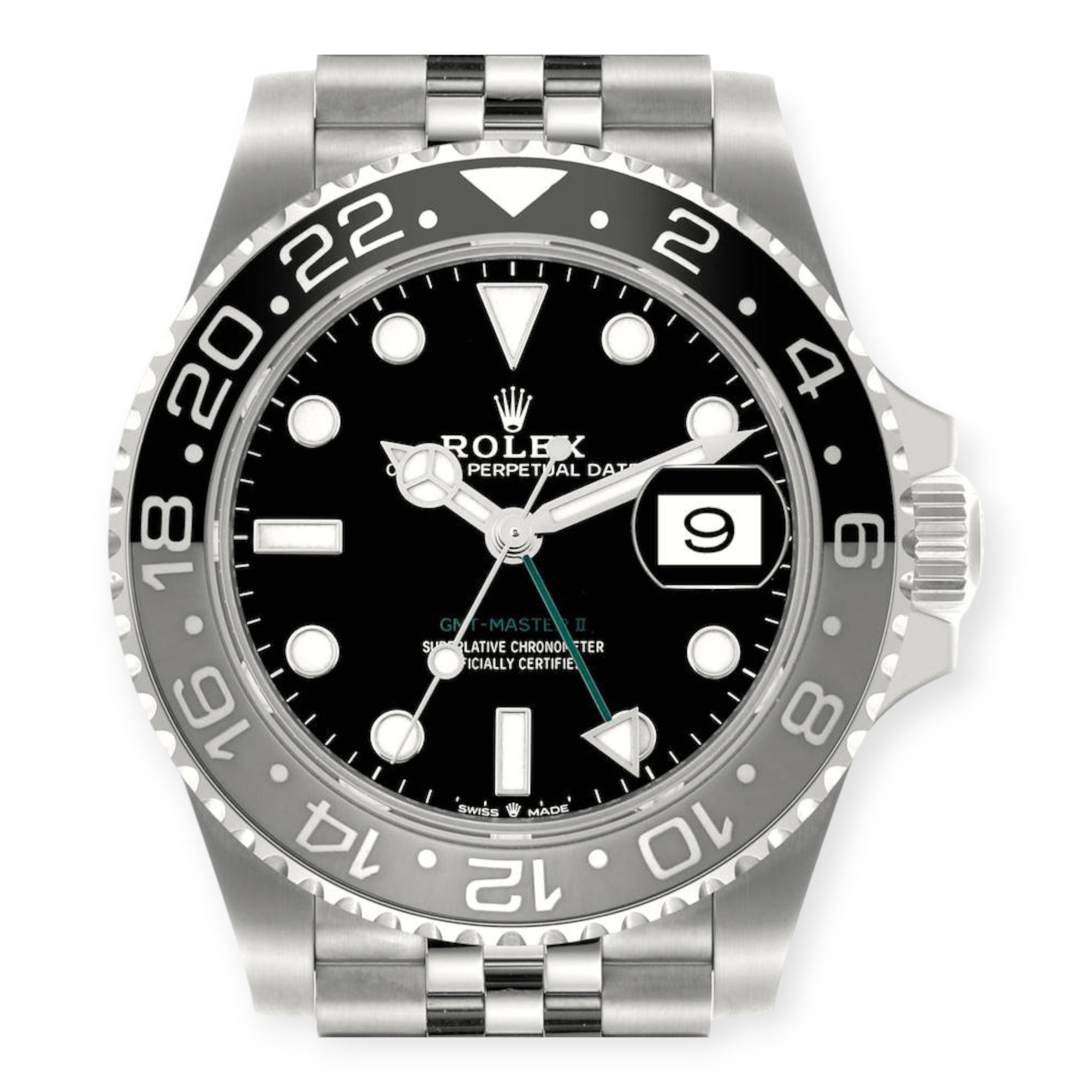Rolex GMT-Master II 126710GRNR 'Bruce Wayne' Stainless Steel Jubilee-Rolex-JD Watches NY