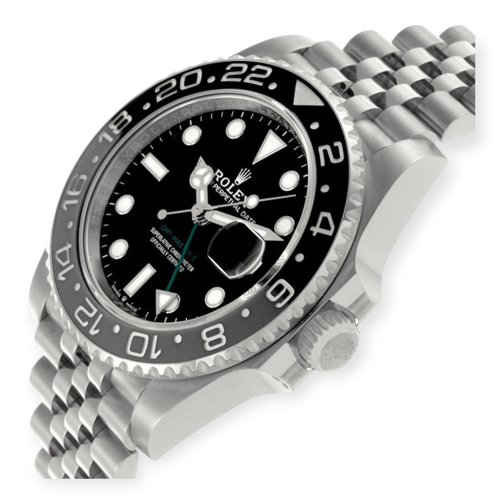 Rolex GMT-Master II 126710GRNR 'Bruce Wayne' Stainless Steel Jubilee-Rolex-JD Watches NY