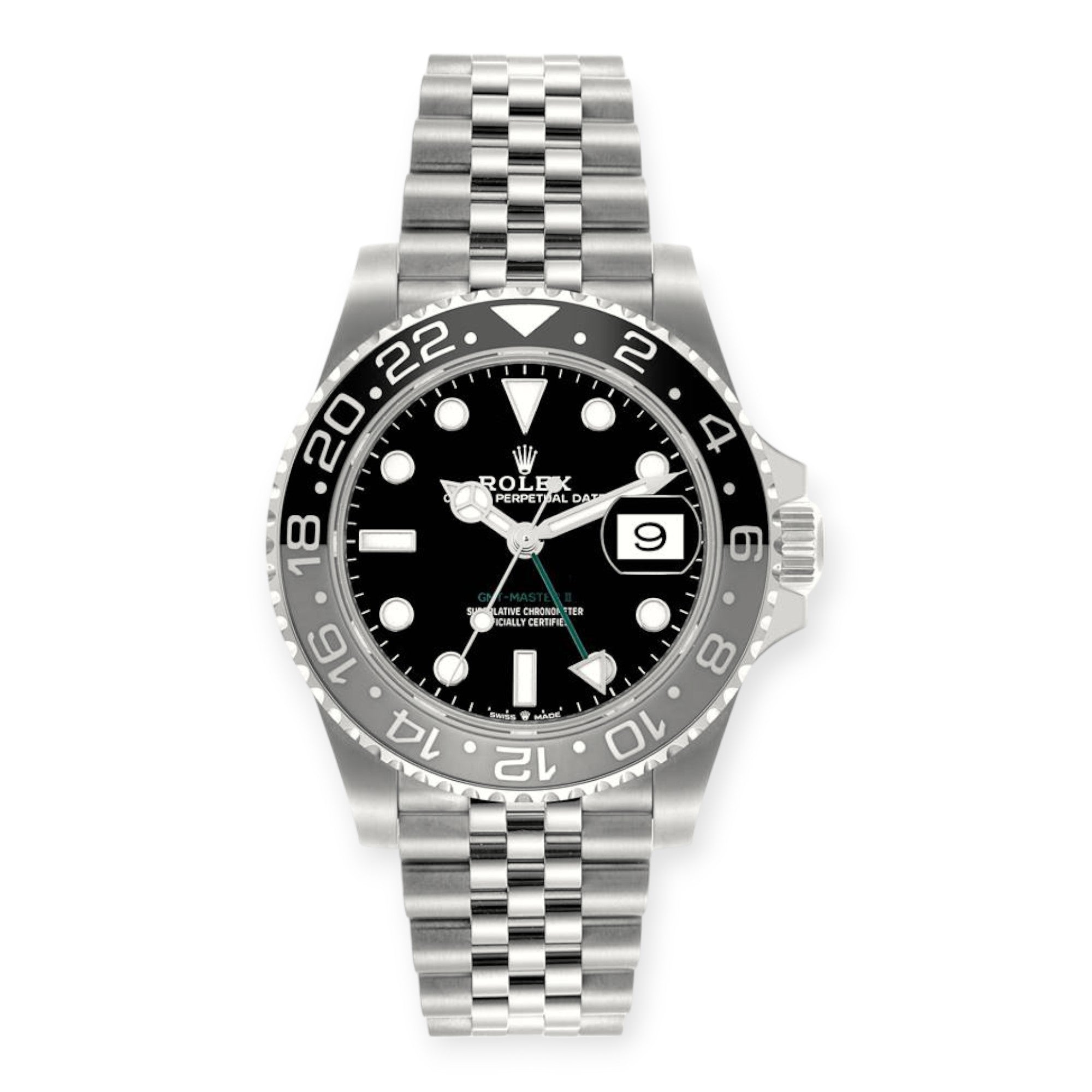 Rolex GMT-Master II 126710GRNR 'Bruce Wayne' Stainless Steel Jubilee-Rolex-JD Watches NY
