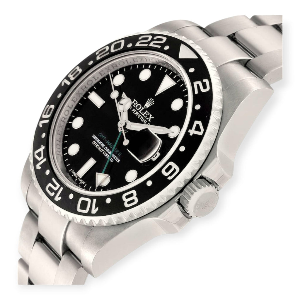 Rolex Oyster Perpetual Date GMT Master II 116710LN 40MM Stainless Steel With Ceramic Bezel-Rolex-JD Watches NY