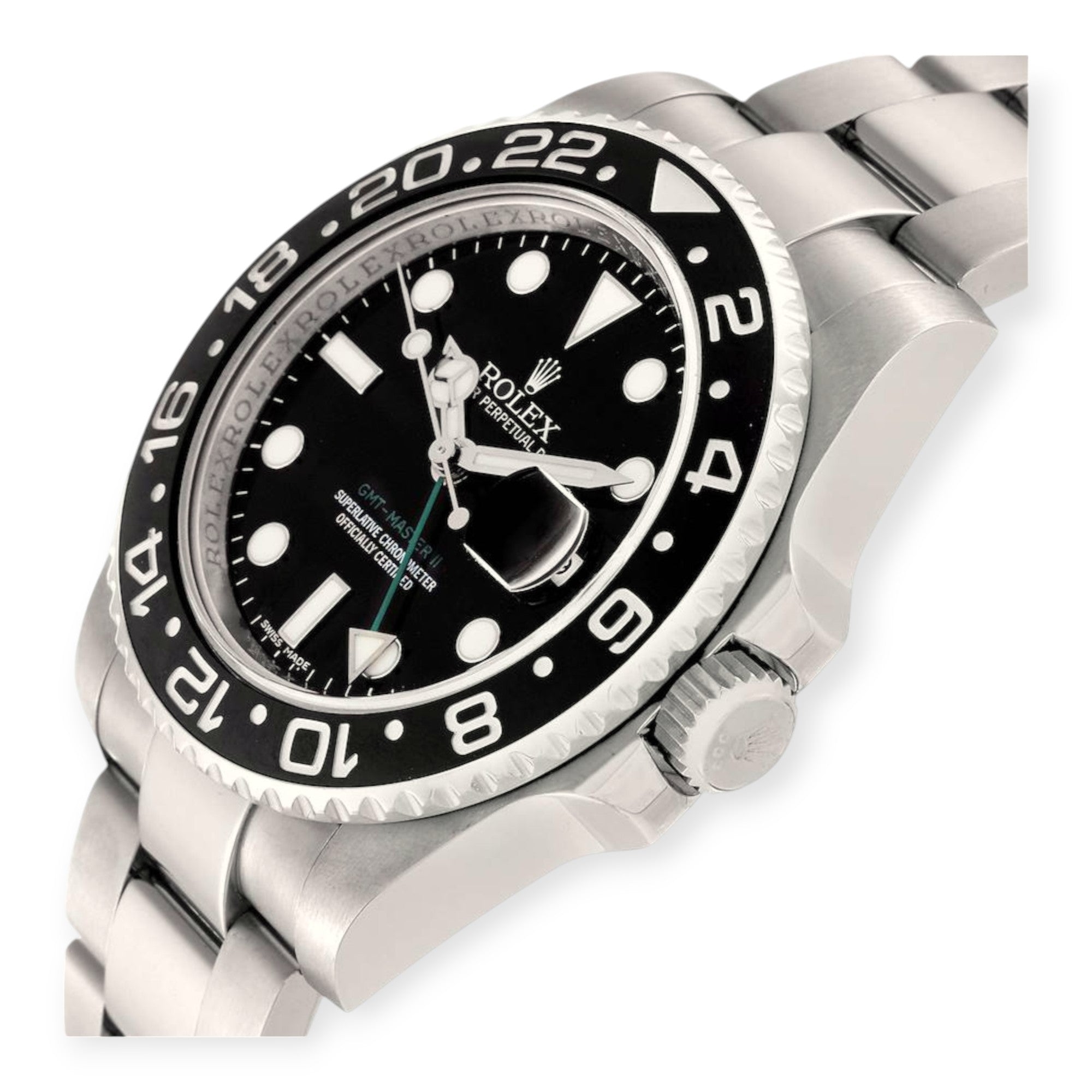 Rolex Oyster Perpetual Date GMT Master II 116710LN 40MM Stainless Steel With Ceramic Bezel-Rolex-JD Watches NY