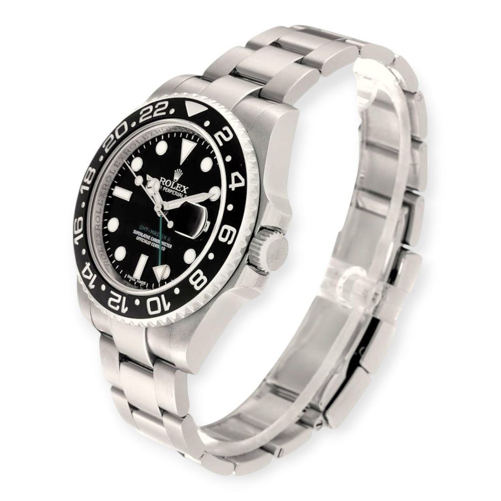 Rolex Oyster Perpetual Date GMT Master II 116710LN 40MM Stainless Steel With Ceramic Bezel-Rolex-JD Watches NY