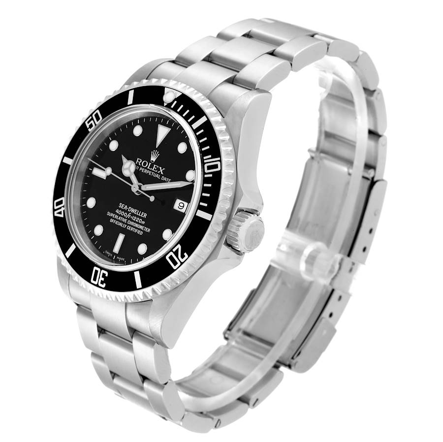 Vintage Rolex Sea Dweller Stainless Steel Black Insert Bezel 40MM 16600-Rolex-JD Watches NY