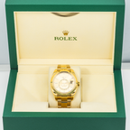 Rolex Sky-Dweller 326938 42mm 18k Yellow Gold Champagne Dial with Champagne Hour Markers – Oyster Bracelet (Year: 2020-2024)-Rolex-JD Watches NY
