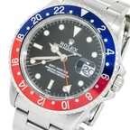 Rolex Stainless Steel GMT Master II 16700 with Red and Blue Insert (Pepsi) and Oyster Bracelet-Rolex-JD Watches NY