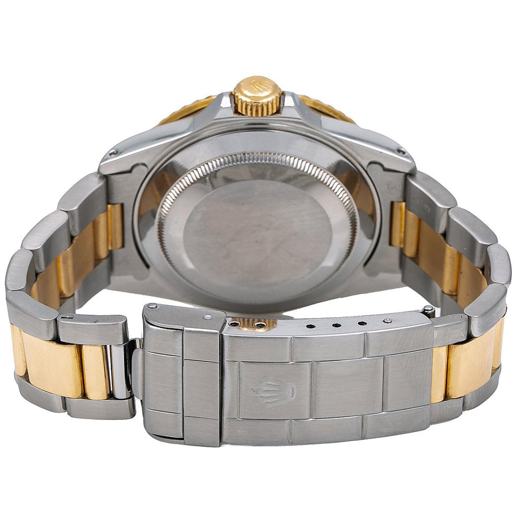 Rolex Submariner 40MM Two Tone Watch Blue Insert Bezel Blue Dial 16613-Rolex-JD Watches NY