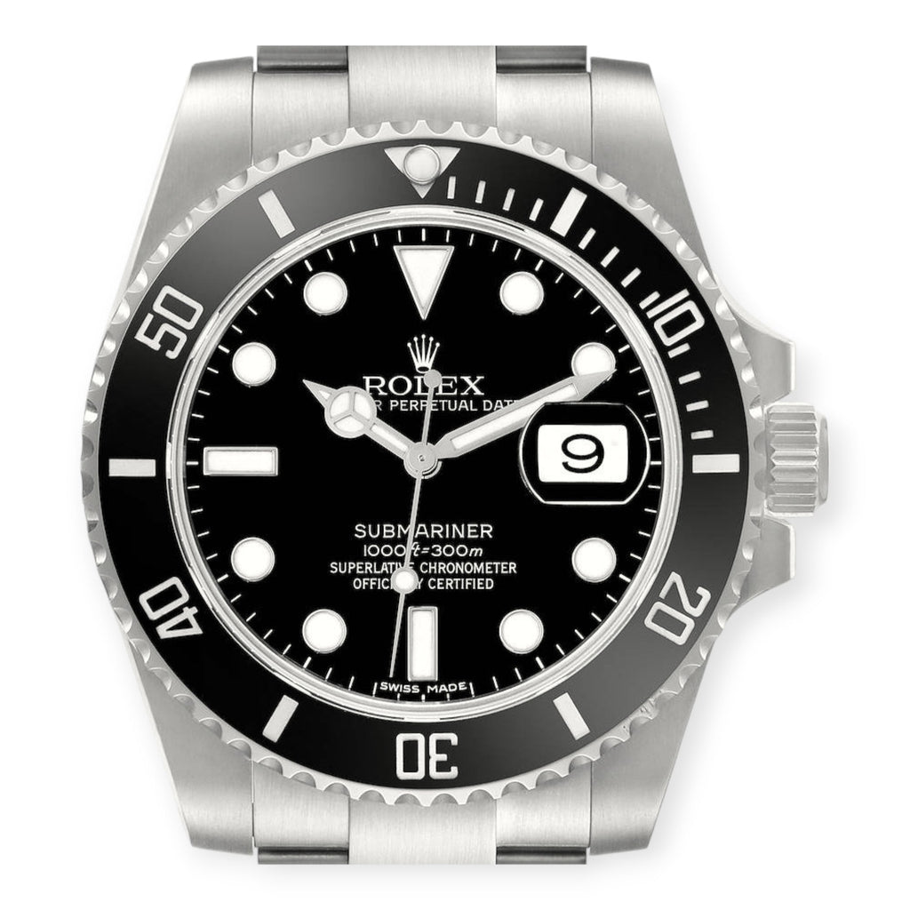 Rolex Submariner Date 40MM Stainless Steel Black Ceramic Bezel Black Dial 116610LN-Rolex-JD Watches NY