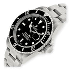 Rolex Submariner Date 40MM Stainless Steel Black Insert Bezel Black Dial 16610-Rolex-JD Watches NY