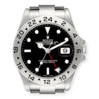 Stainless Steel Rolex Explorer II 16570 40mm Black Dial Watch-Rolex-JD Watches NY