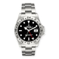 Stainless Steel Rolex Explorer II 16570 40mm Black Dial Watch-Rolex-JD Watches NY
