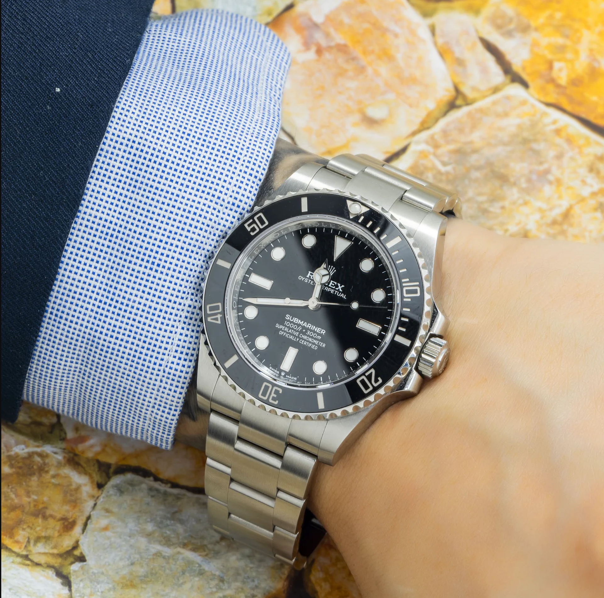 Submariner 124060 – 41mm No-Date Black Dial with Stainless Steel Oyster Bracelet