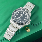 Submariner 124060 – 41mm No-Date Black Dial with Stainless Steel Oyster Bracelet