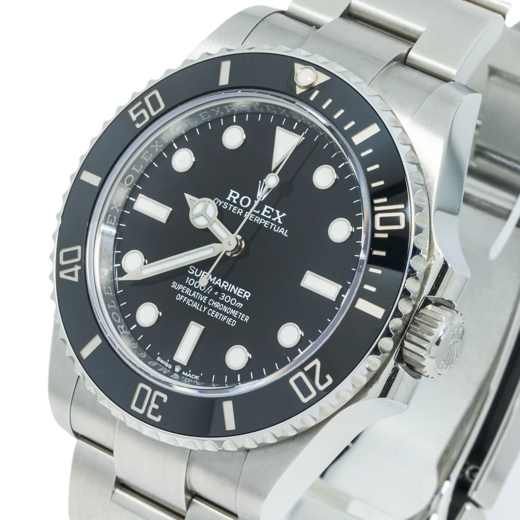 Submariner 124060 – 41mm No-Date Black Dial with Stainless Steel Oyster Bracelet