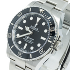 Submariner 124060 – 41mm No-Date Black Dial with Stainless Steel Oyster Bracelet