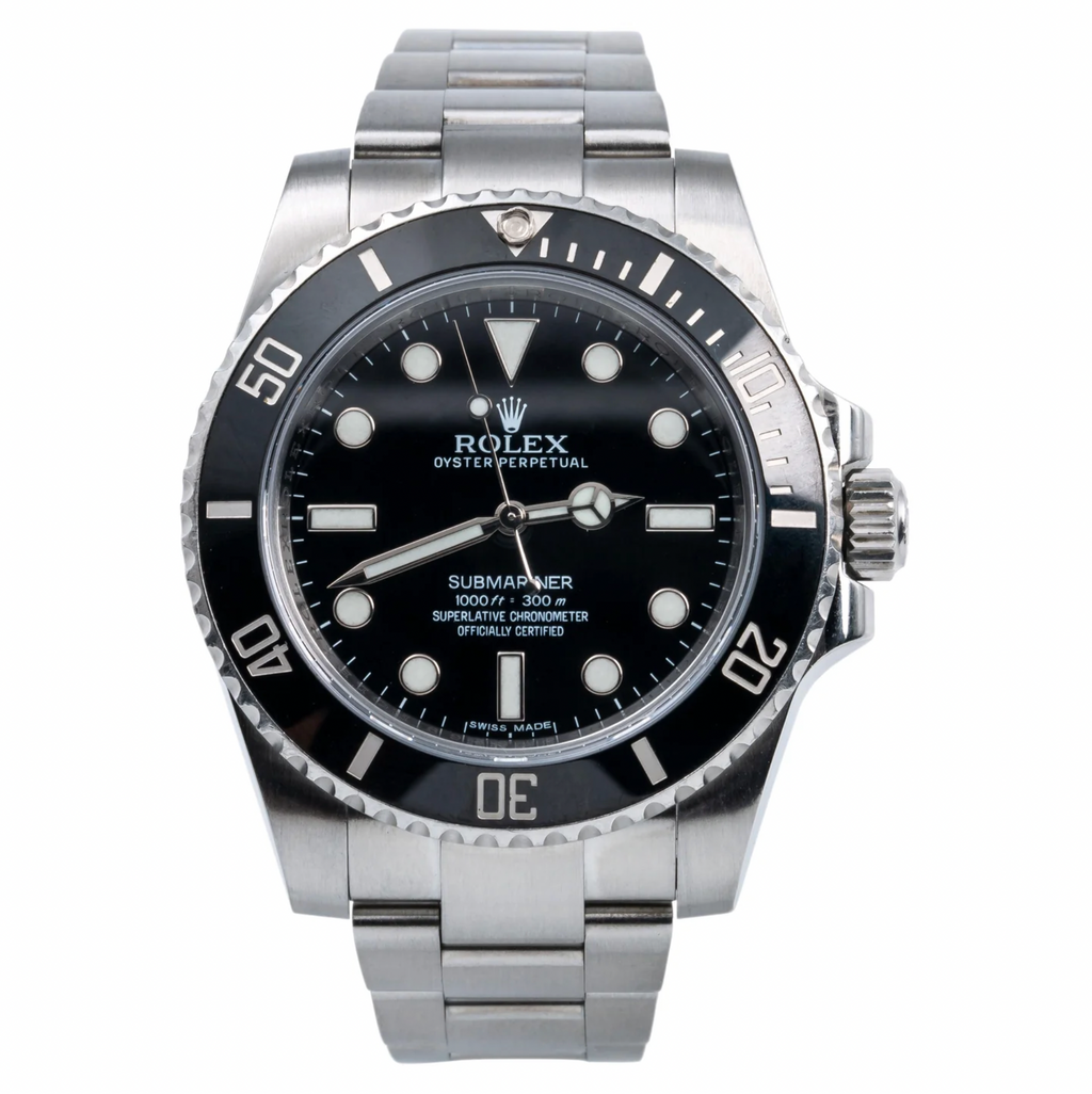 Submariner 40mm Black Dial Black Ceramic Bezel – Ref. 114060