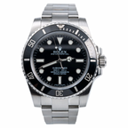 Submariner 40mm Black Dial Black Ceramic Bezel – Ref. 114060