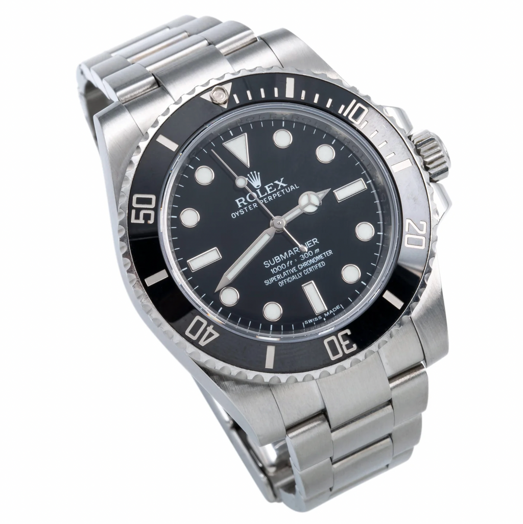 Submariner 40mm Black Dial Black Ceramic Bezel – Ref. 114060