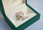 Day-Date 36 118235 Everose Gold Pink Dial Diamond Hour Markers President Bracelet