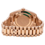 Day-Date 40MM 228235 Sundust Stripe Dial Fluted Bezel 18K Everose Gold President Bracelet