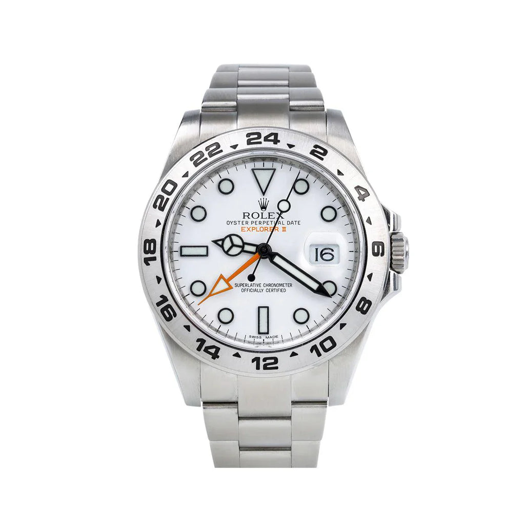 Explorer II 42MM Polar 216570 – White Dial Stainless Steel Oyster Bracelet